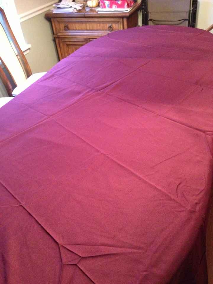 Buying tablecloths? I have a little bit of advice...