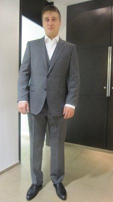 What is the groom wearing? *Update*