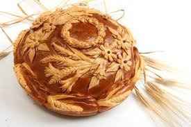 Wedding bread or "bread and salt"