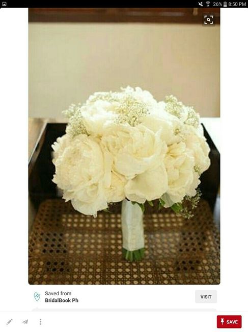 All White vs Color Bouquet?