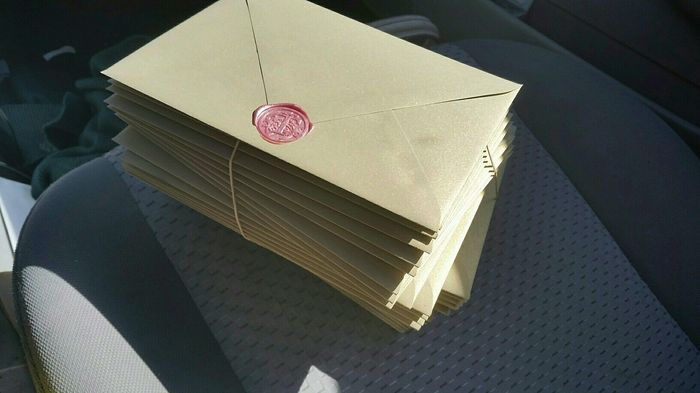 Invitations all done!