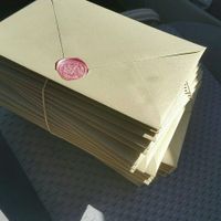 Invitations all done!