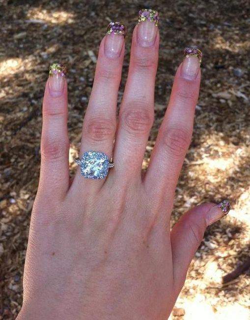 5 months out...and I got a new RING!!! What do you think? (PICS)