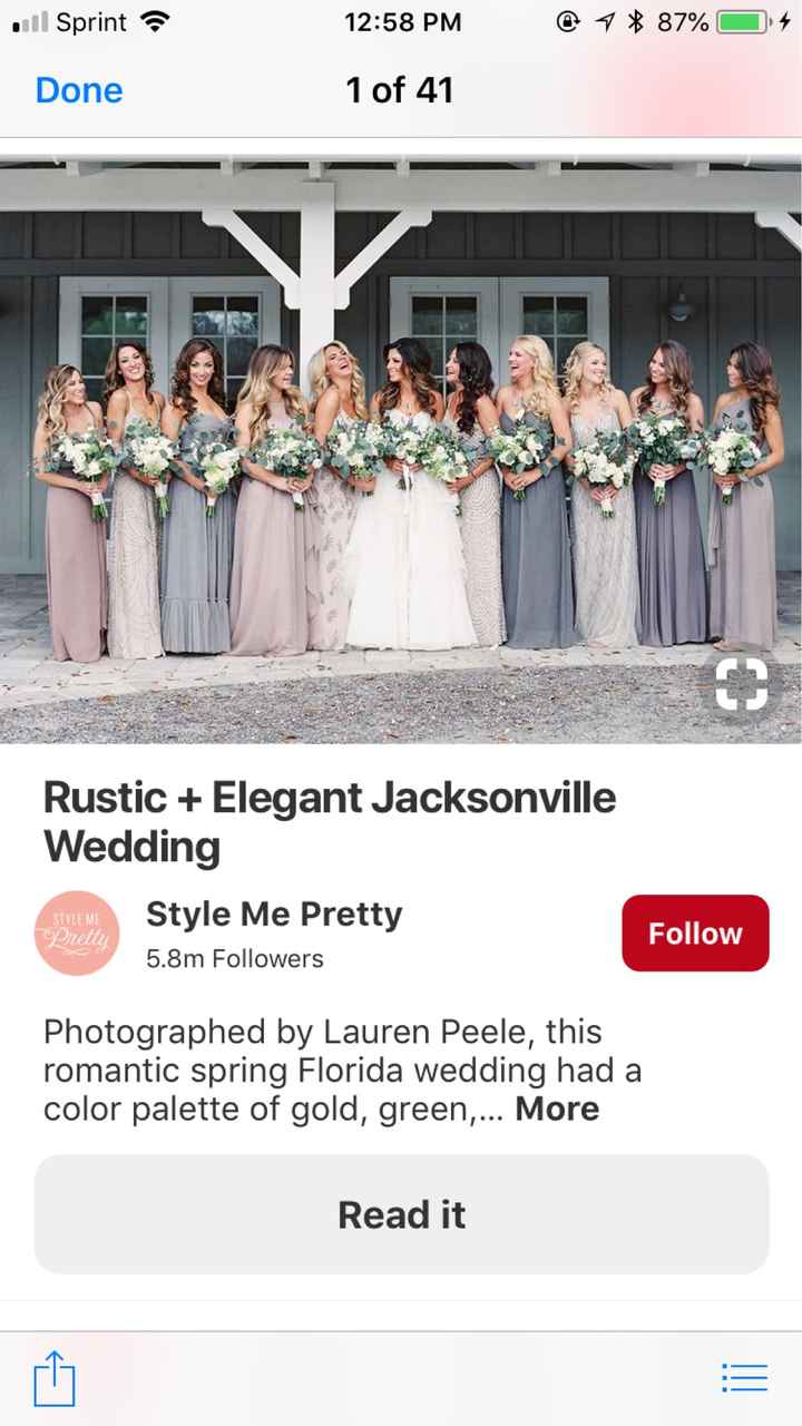 Bridesmaids dresses - 3