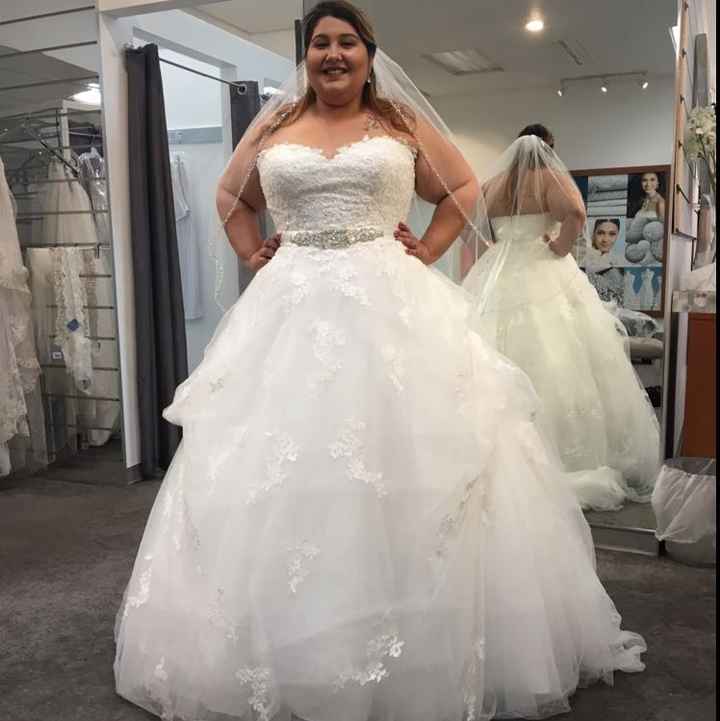 Let's show off our dresses.