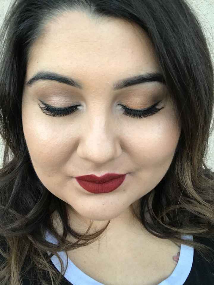 Makeup trial #1