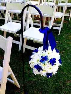 Beach Wedding Aisle Decor - Flowers