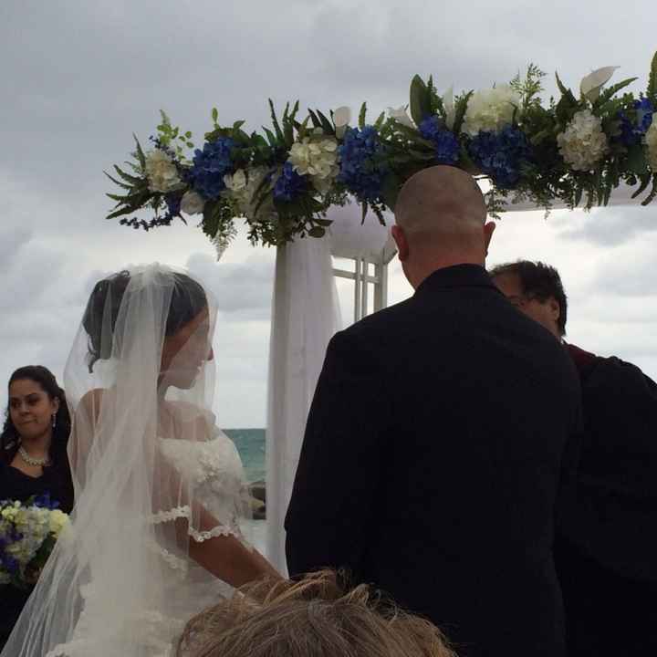 Back for a quick second... and MARRIED.