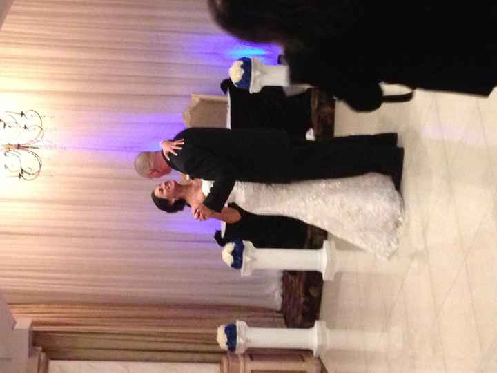 Back for a quick second... and MARRIED.