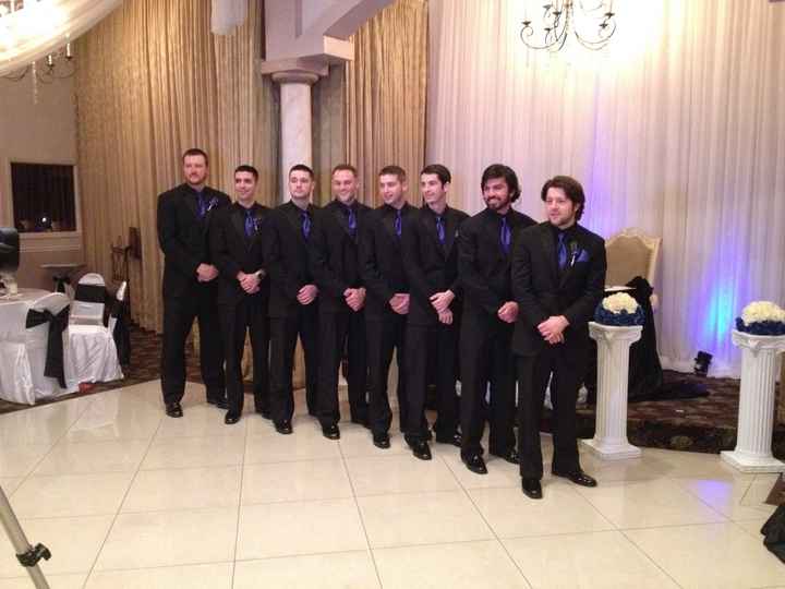 Back for a quick second... and MARRIED.