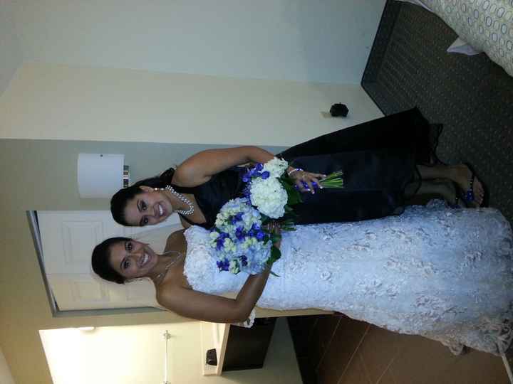 Back for a quick second... and MARRIED.