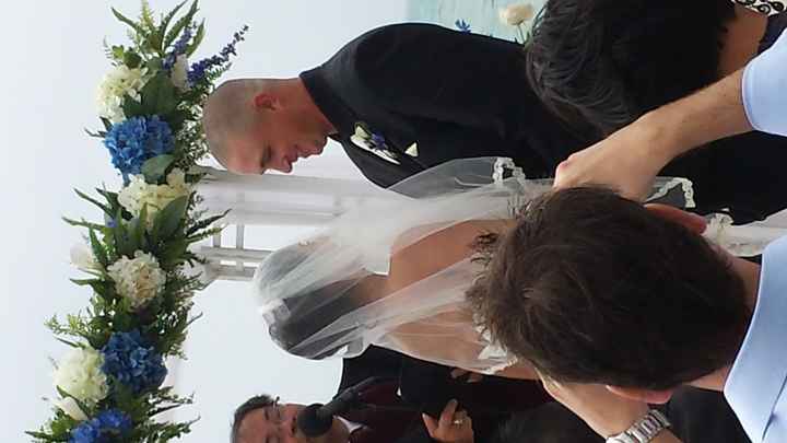 Back for a quick second... and MARRIED.