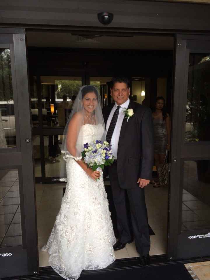 Married Gals! Before and After in your Wedding Dress...