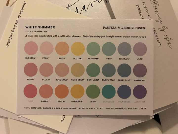 First proof of my wedding invitations - thoughts please??
