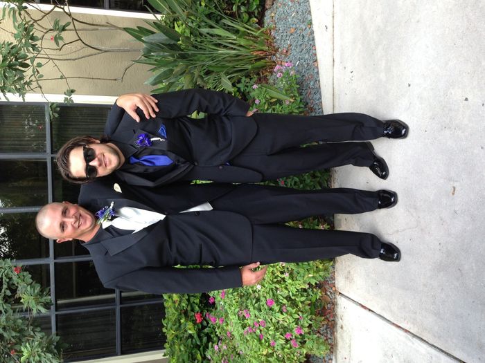 Back for a quick second... and MARRIED.