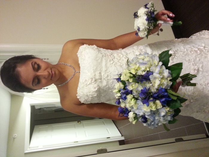 Back for a quick second... and MARRIED.