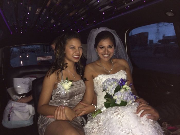 Back for a quick second... and MARRIED.