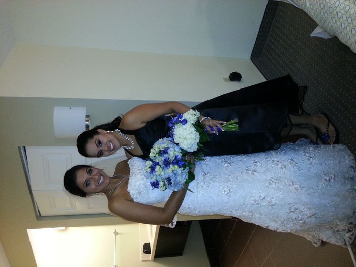 Back for a quick second... and MARRIED.