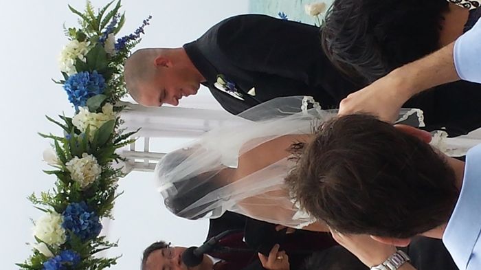 Back for a quick second... and MARRIED.