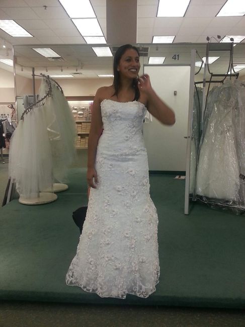 Married Gals! Before and After in your Wedding Dress...