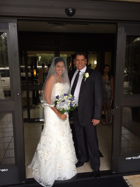 Married Gals! Before and After in your Wedding Dress...