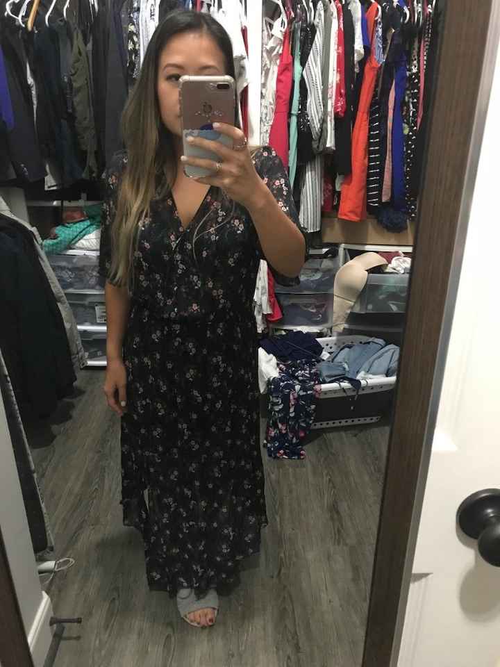 this is a floral maxi I borrowed from my friend, this dress is EXTRA comfortable and light, and has 