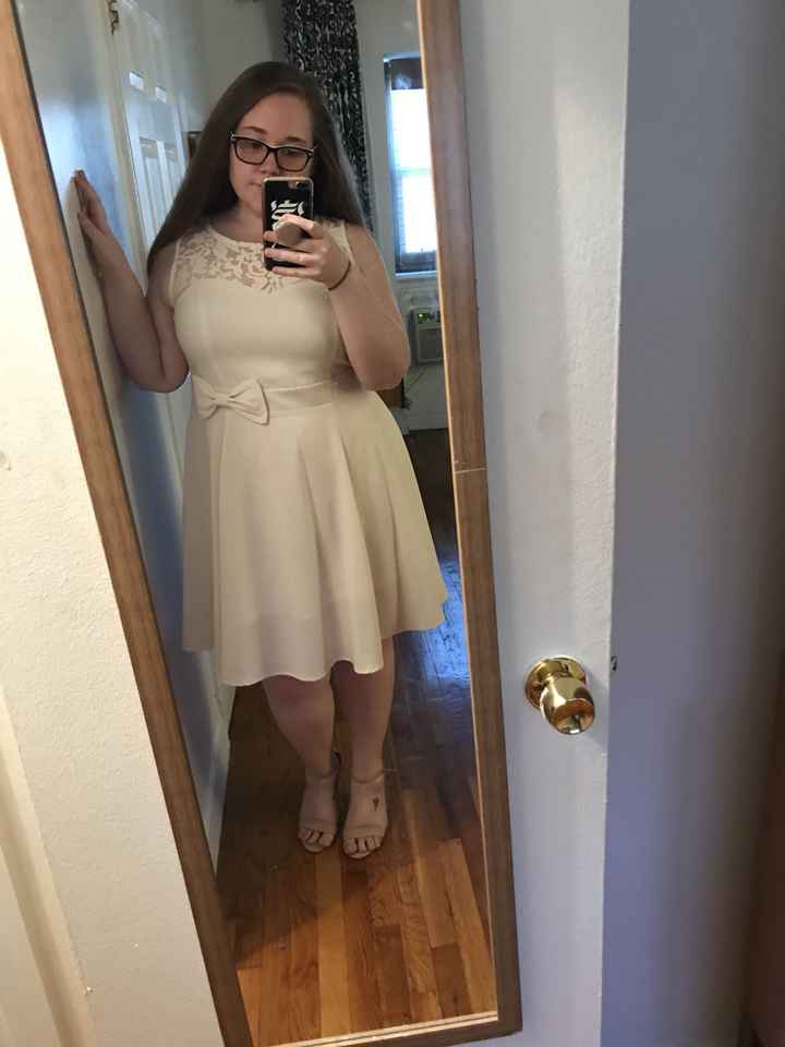Bridal shower dress - 1