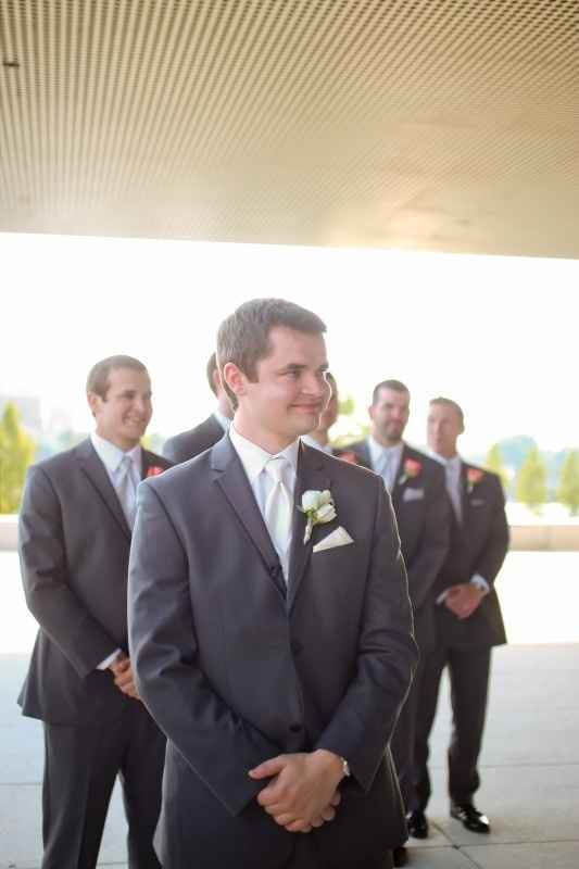 Groom's reactions to seeing their Bride walk down the aisle!