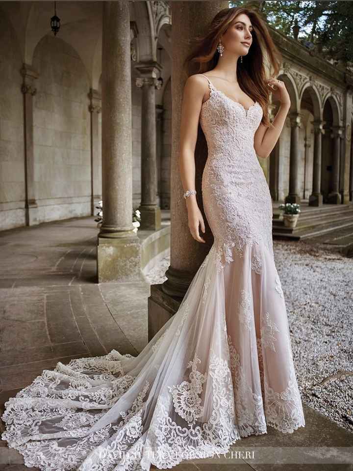 Anyone have a David Tutera dress?