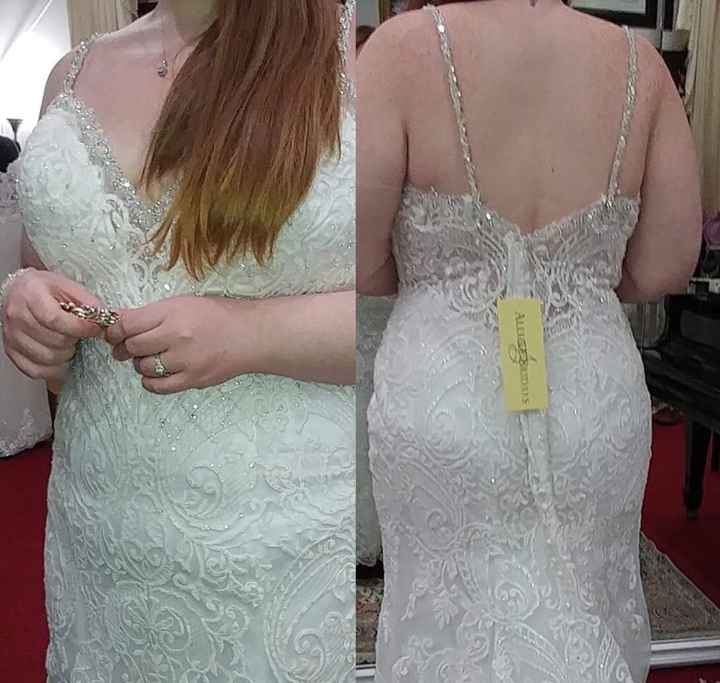 My first dress fitting! - 2