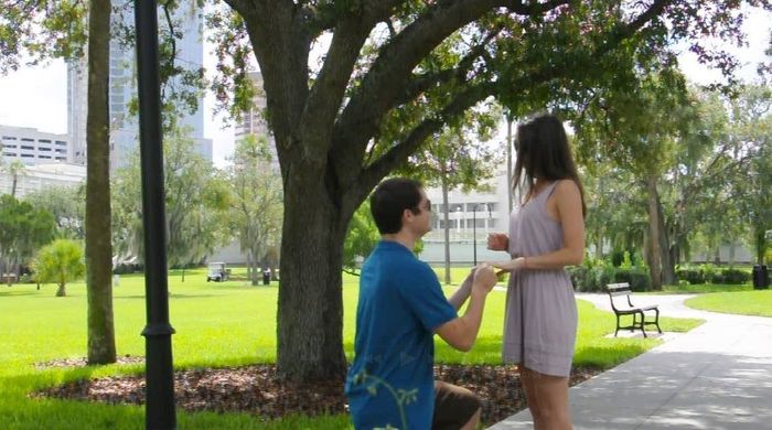 How did he/she pop the question?