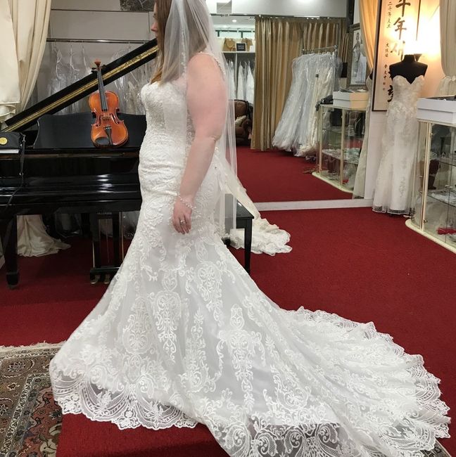 Let's see your lace wedding dresses!