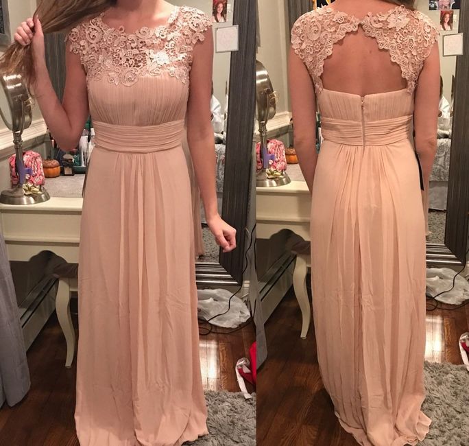 Stressing over dresses