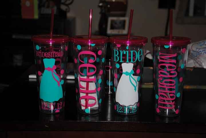 DIY Bridal Party Gifts....