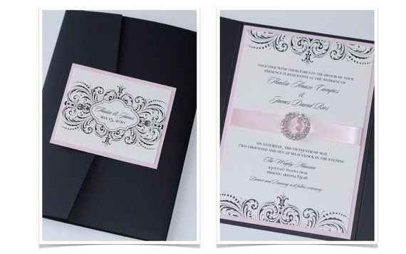Where can I find swirls, borders etc? DIY invite attempt.
