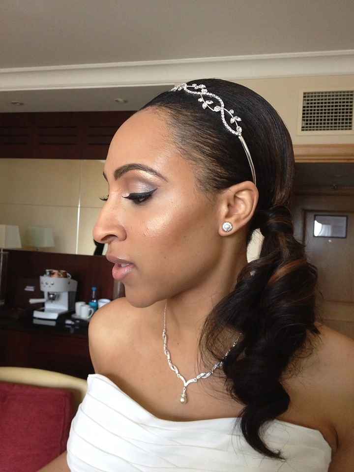 What tip would you give on how to look STUNNING and not just beautiful the day of the wedding??