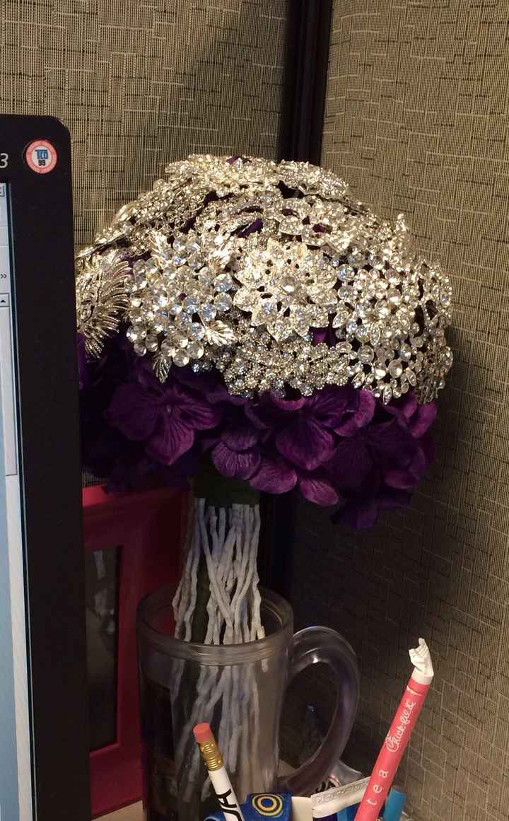 My DIY Brooch Bouquet