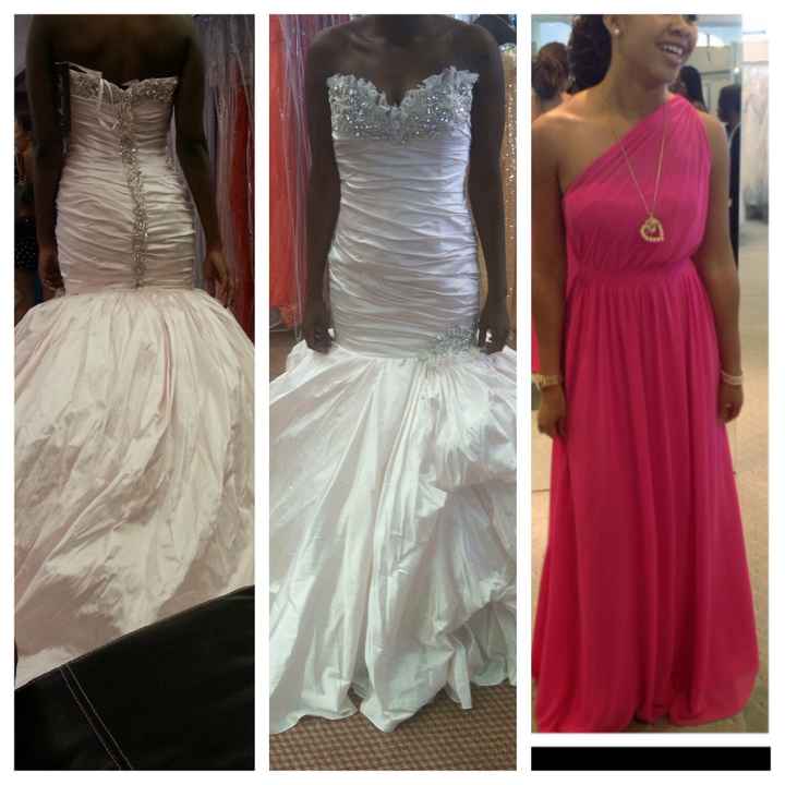 Pink wedding dress???