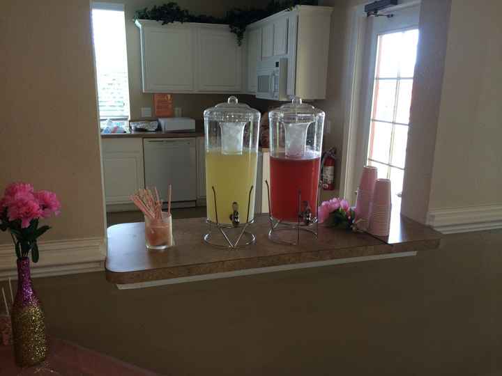 My pink and gold Bridal Shower! Pics