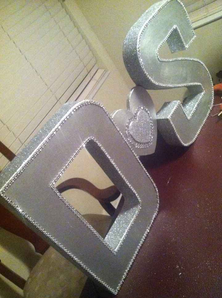 My FAVE DIY YET/ diamond letters