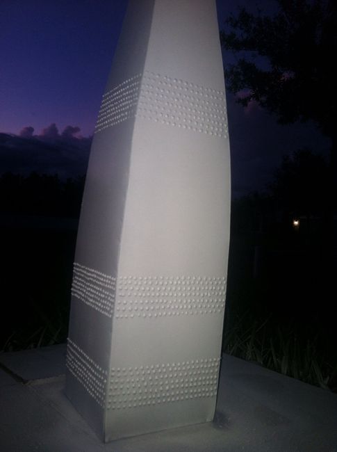 DIY vase for ceremony aisle. What do u think? Pic heavy!