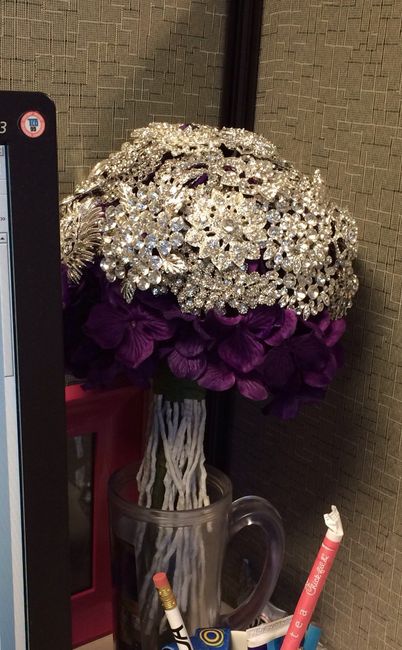 My DIY Brooch Bouquet