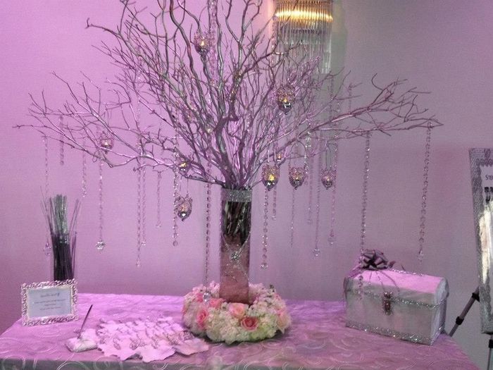 Manzanita branches for my centerpieces came in!!