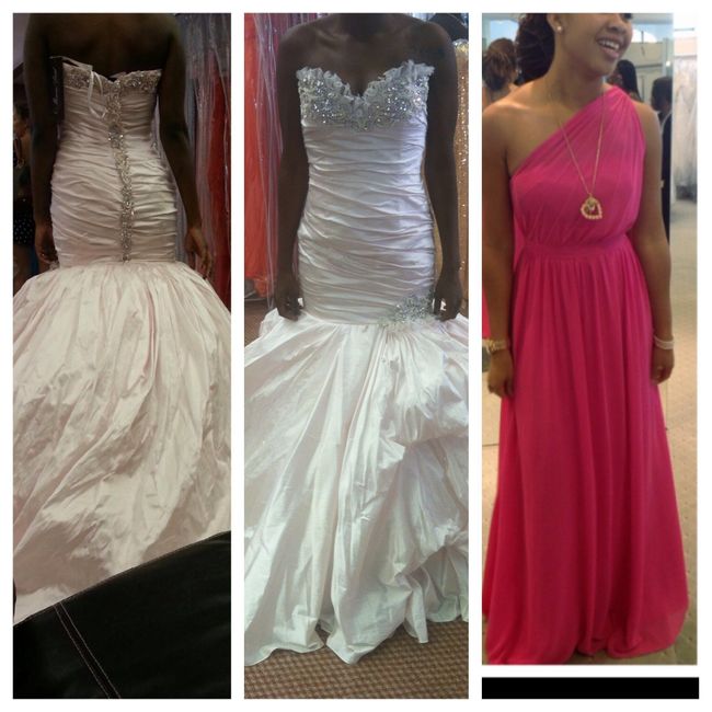 Pink wedding dress???