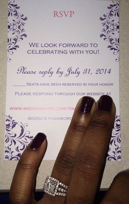 Are you having menu cards?