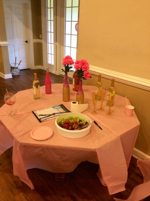 My pink and gold Bridal Shower! Pics
