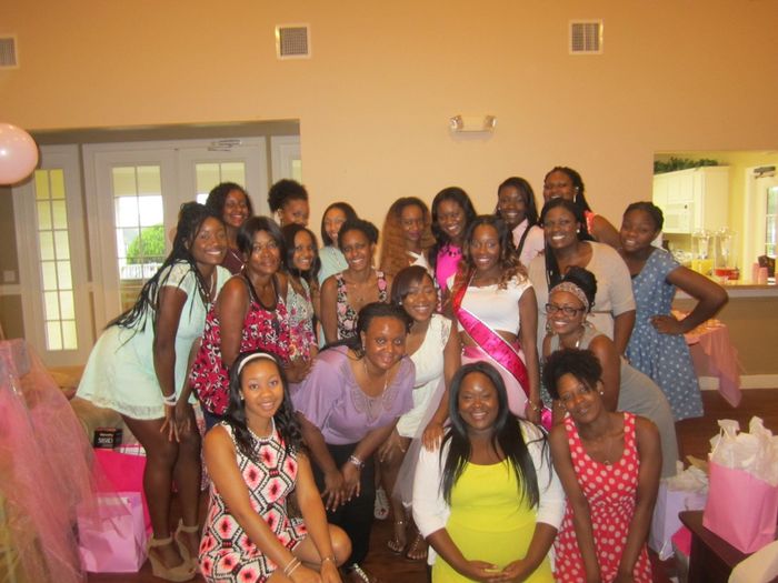 My pink and gold Bridal Shower! Pics