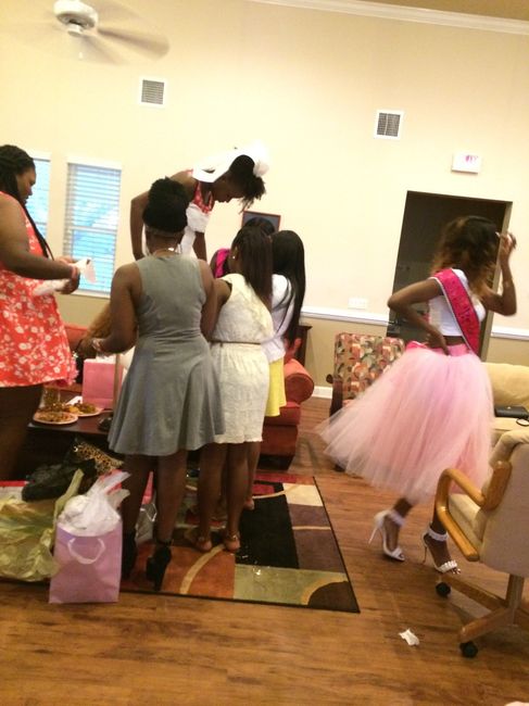 My pink and gold Bridal Shower! Pics