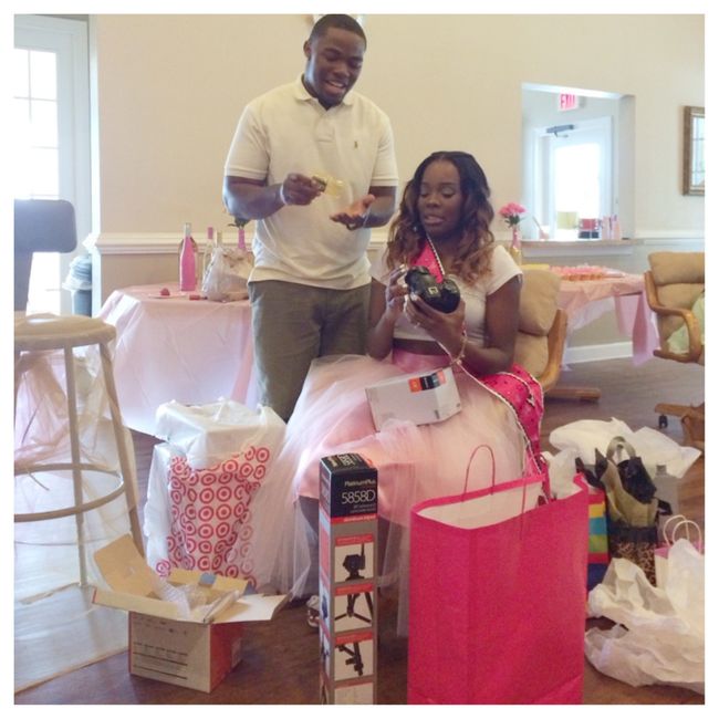 My pink and gold Bridal Shower! Pics