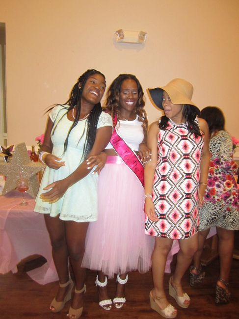 My pink and gold Bridal Shower! Pics